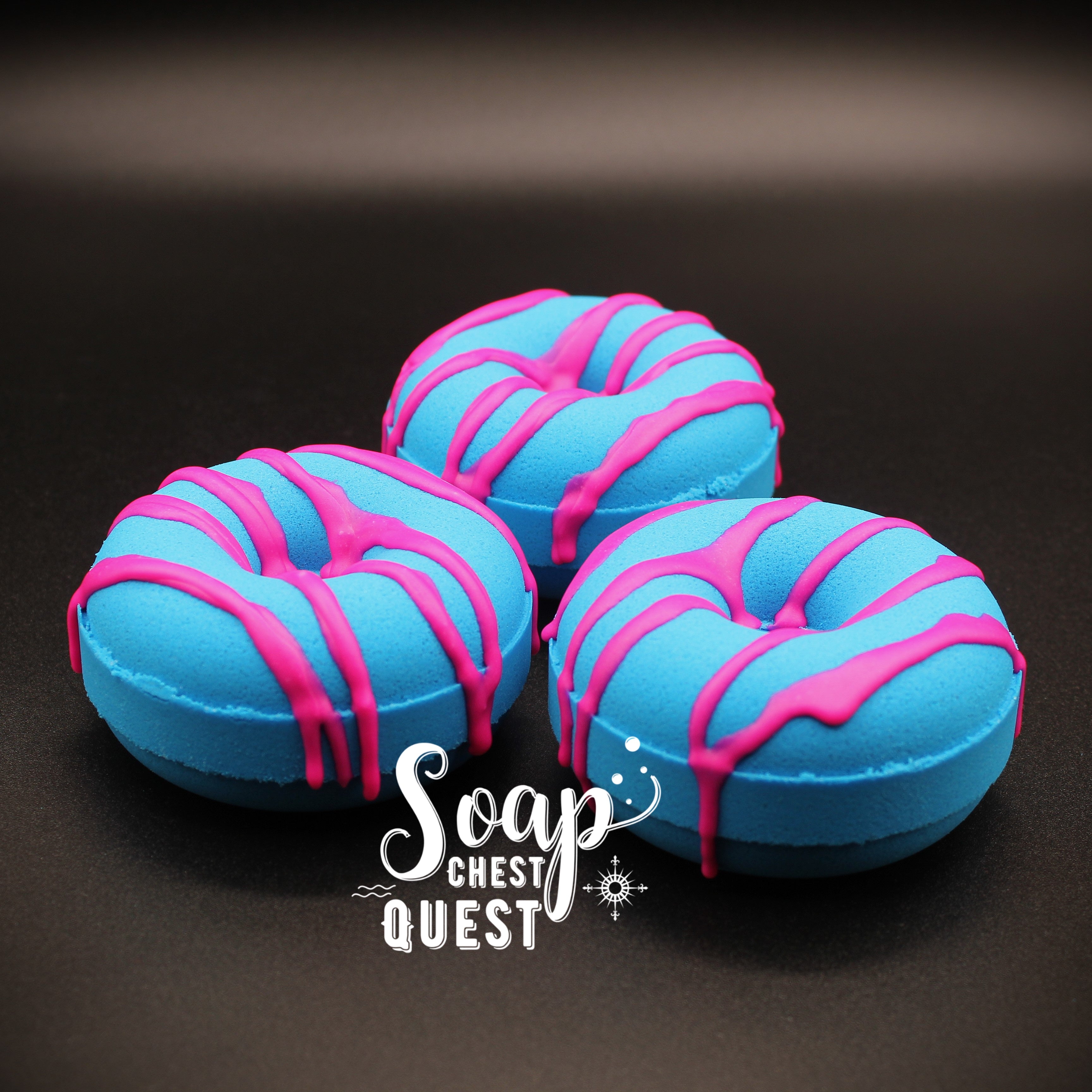 Cotton Candy Donut (large bath bomb)