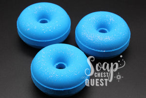 Blueberry Donut (large bath bomb)