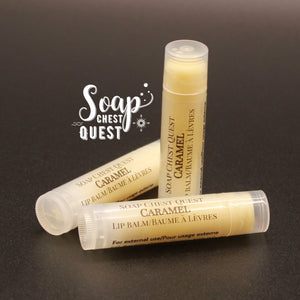 Lip Balms - Mint, Pink Grapefruit, Vanilla, Cherry, Raspberry, Caramel, Coconut, Nude