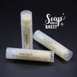 Lip Balms - Mint, Pink Grapefruit, Vanilla, Cherry, Raspberry, Caramel, Coconut, Nude